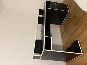 Novel GAMINGTISCH 170 65 92 cm in Schwarz, Weiß Bild 5