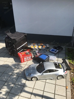 Rc Modellbau 1:5 benziner Porsche Sportsliner Bild 2