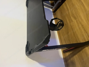 ** Gaming Tisch inkl. Getränke & Headset halter Bild 3