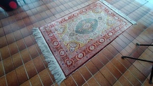 Hereke Seidenteppich, handgeknüpft Bild 6