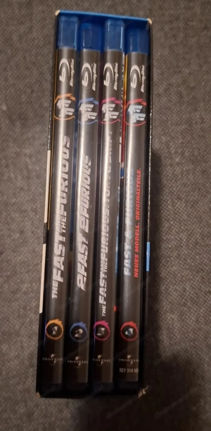 Fast & Furious Sammelbox  blue ray dvd cd  Bild 2