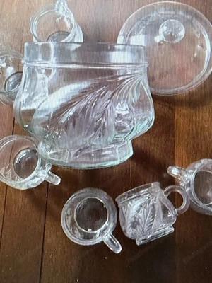 Bowle Geschirr Set Bild 2