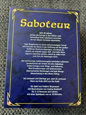 Saboteur 1+2 20 Jahre-Jubiläumsedition