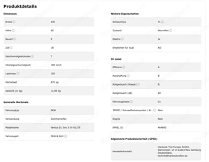 Hankook Ventus S1 Evo 3 EV K127E235 60 R18 103 T Bild 5