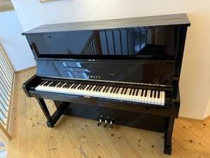 Klavier Yamaha U1H mit Pianobank Bild 3