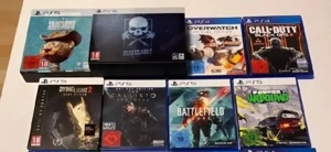 PlayStation 5 Disc Edition 825Gb+ Headset+2 Controller +12 Spielen Bild 2