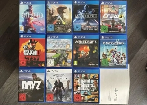 PlayStation 5 Disc Edition 825Gb+ Headset+2 Controller +12 Spielen Bild 4