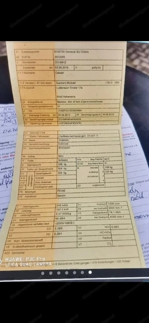 Motorrad FJR 1300 Yamaha Bild 4