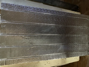 Fußbodenheizung, Isolierungsplatten für Heizungsrohre