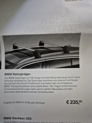 Relingträger Dachträger BMW X5 Bild 5