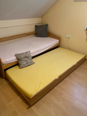 Bett mit ausziehbarem Gästebett Bild 5