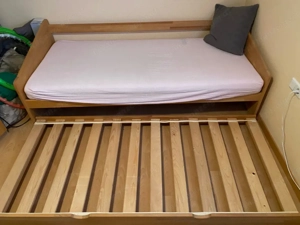 Bett mit ausziehbarem Gästebett Bild 3