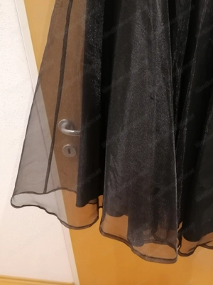 Wunderschöner Abendrock, bodenlang, schwarz. NEU Bild 4