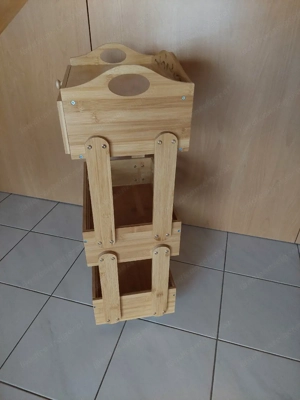 Rollwagen Bambus Bild 2