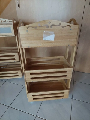 Rollwagen Bambus Bild 5