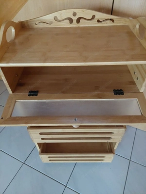 Rollwagen Bambus Bild 3