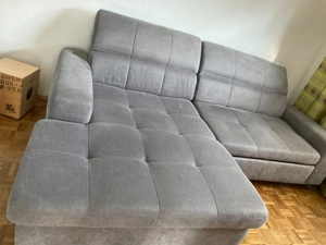 Modernes Sofa I made in Italy I Bettfunktion I verstellbaren Kopfteile 220 cm x 100 cm Bild 6