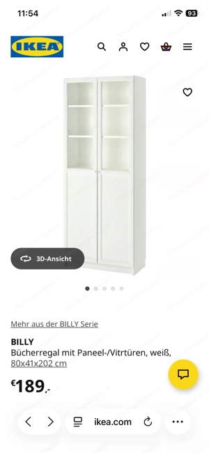 2x Billy Oxberg Regal Bild 2