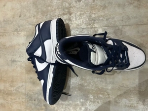 Nike Dunk Low Retro  White Midnight Navy    Größe 44 Bild 3