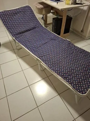 Sonnenliege Kopfteil höhenverstellbar