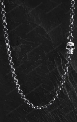 Kette SCHÄDEL in Sterlingsilber 3316 Bild 3