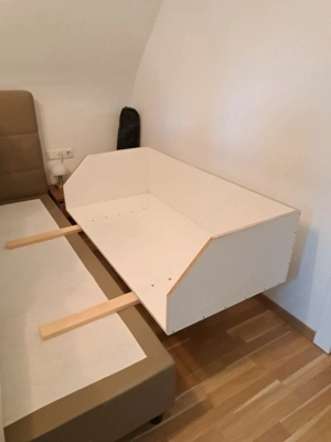 Beistellbett selbstgebaut 140x70cm