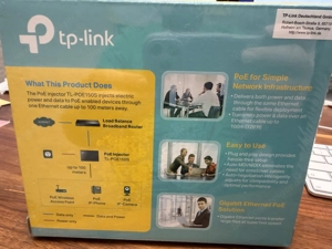TP-Link Gigabit PoE Injector, TL-POE150S, NEU Bild 3