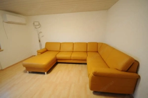 Wohnlandschaft  U-Form  Leder Bild 2