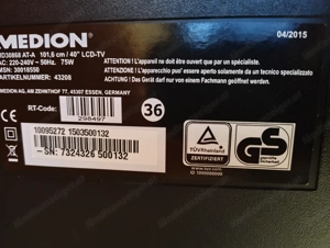 Fernseher 40" Medion MD30868 Full HD Bild 4