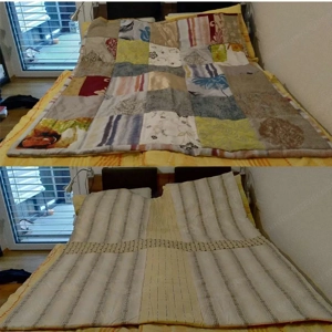 Selbstgenähte Patchwork-Decken zu verkaufen - je 160 Euro Bild 3