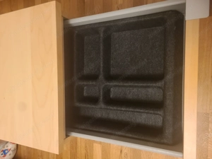 Malm Rollcontainer mit Schublade und Fach für Register, ohne Rollen Bild 4