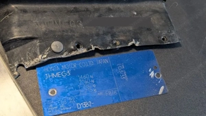 Honda Civic Eg3 D13B2 Typenschein Fahrgestellnummer Zulassung Bild 2