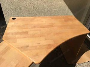 Schreibtisch Buche MASSIV Bild 3