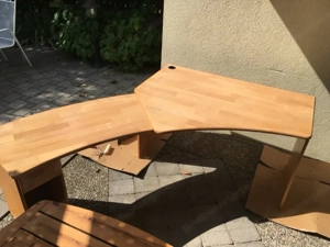 Schreibtisch Buche MASSIV Bild 4