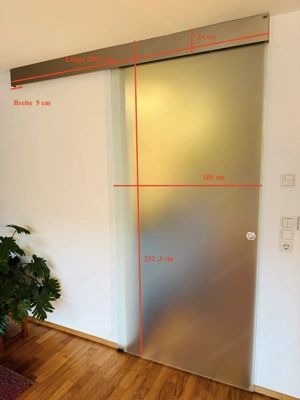 Glasschiebetüre  Bild 4
