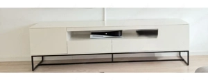 Tv Board weiß Bild 3