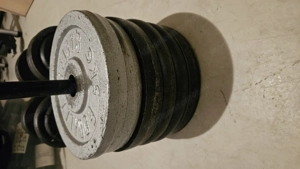 2 x Kurzhanteln + Gewichte + Lifting Pin