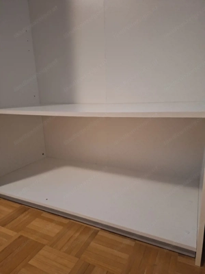Kleiderschrank weiß   Schiebetüren   240 cm breit Bild 2