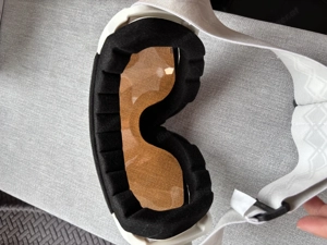 Neue Ski Snowboardbrille weiß   unbenutzt Bild 3