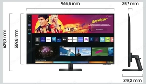 Smart Monitor Samsung 43 Zoll Bild 5