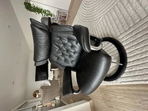 Stressless Skyline L | Paloma Leder | Signature Base | nahezu neuwertig Bild 8