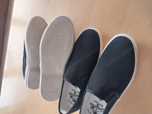 2 x sommer schuhe Gr. 42 schwarz neu ungetragen 20,00   Bild 2