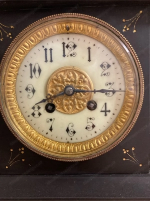 Standuhr um 1850-1900 Bild 3