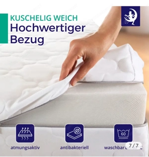 Matratze 120x200 auch für Boxerspringbett. Bild 4