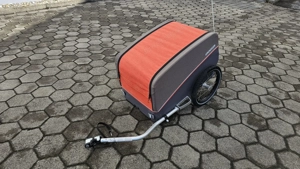 Croozer Lastenanhänger Cargo Pakko Campfire Red   Top Zustand, Fahrradanhänger
