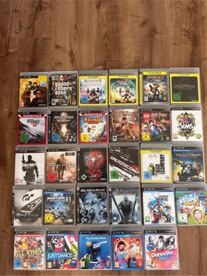 Playstation mit knapp 30 Spielen  Bild 2