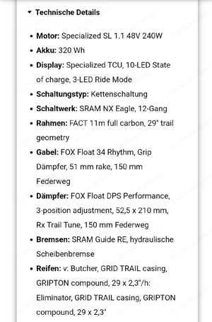 Specialized Turbo Levo SL Comp Carbon Bild 5