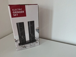 Elektrisches Salz- & Pfeffermühlen Set   2er Set   Schwarz   Neu Bild 2