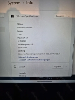 Laptop MEDION E2292 (11,6 Zoll) 29,4 cm inkl. Windows 11 Home  Bild 4