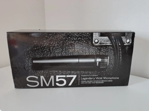 SM57 Dynamisches Mikrofon   Cardioid   Studio & Live   inkl. Kabel & Clip